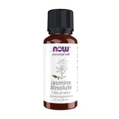 NOW, Jasmine Absolute 7.5% Absolute Blend, 1 oz. NOW, Jasmine Absolute 7.5% Absolute Blend, 1 oz.