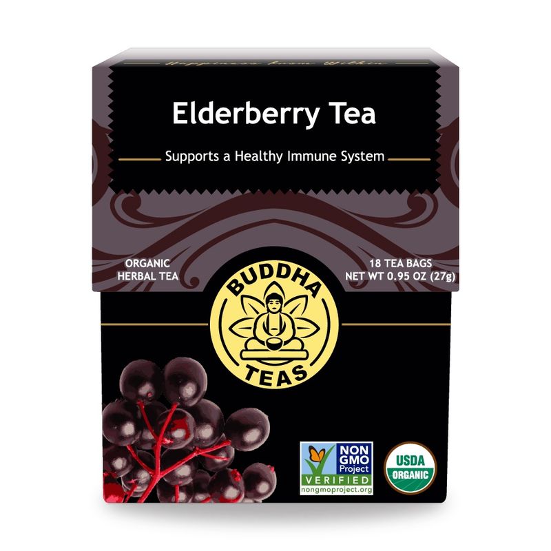 Buddha Teas, Elderberry Tea Buddha Teas, Elderberry Tea