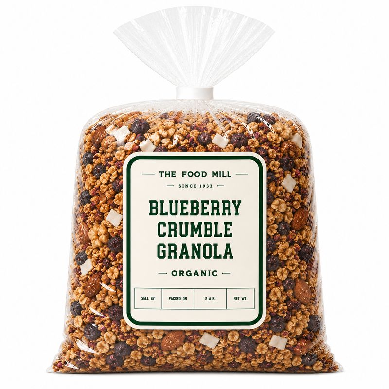 Blueberry Crumble Granola Organic (Sold In Bulk)