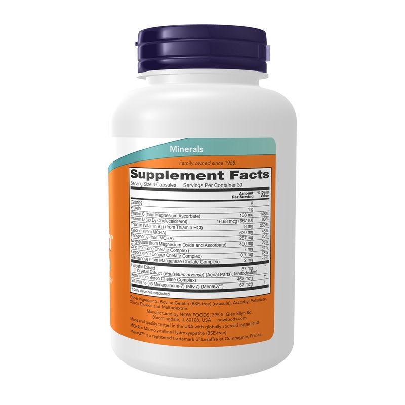 Now Supplements, Bone Strength, 120 Caps