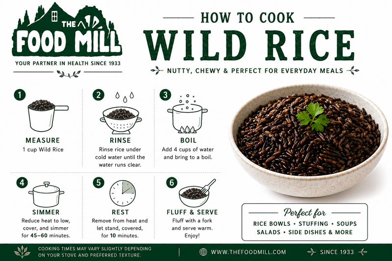 Wild Rice Organic (Sold In Bulk)
