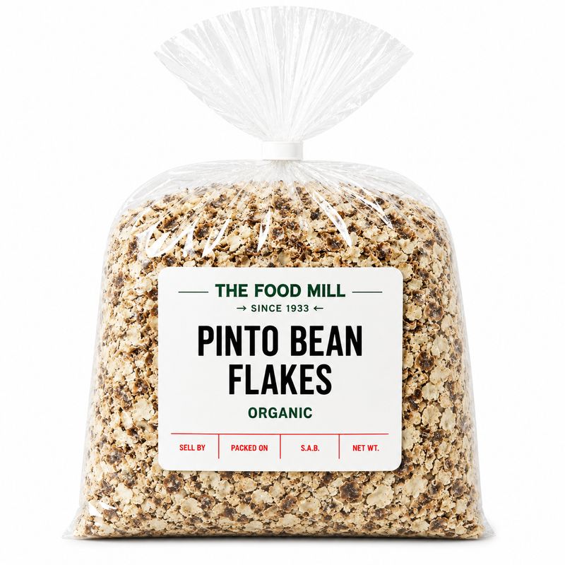 Pinto Bean Flakes Organic (Sold In Bulk)