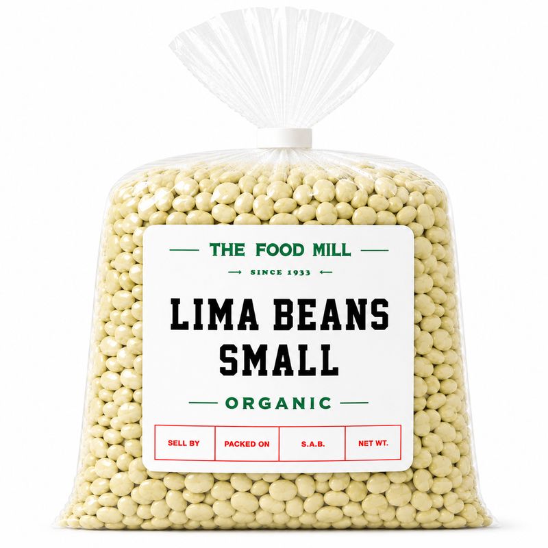 Lima Beans Small Organic (Sold In Bulk)