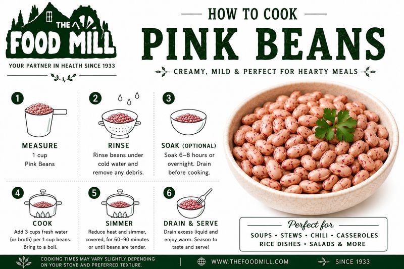 Pink Beans Organic (Sold In Bulk)