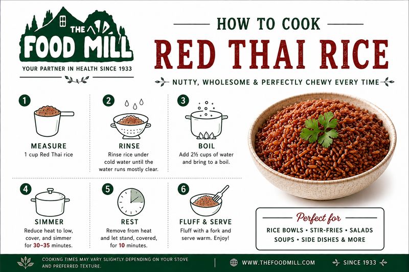 Red Thai Rice (Sold In Bulk)