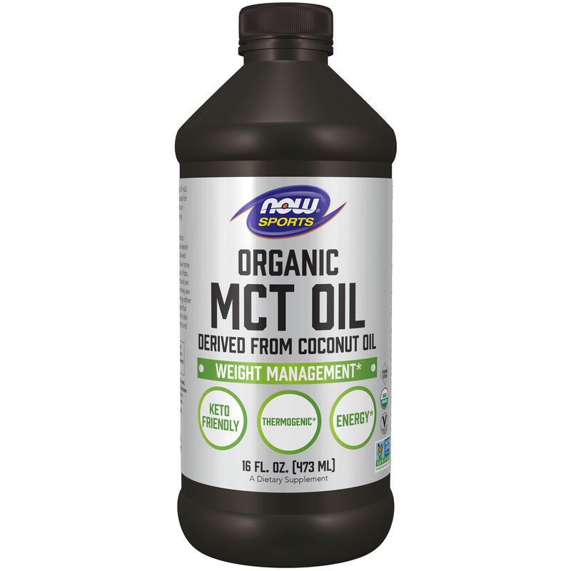 Now Supplements, Organic MCT Oil 16fl oz