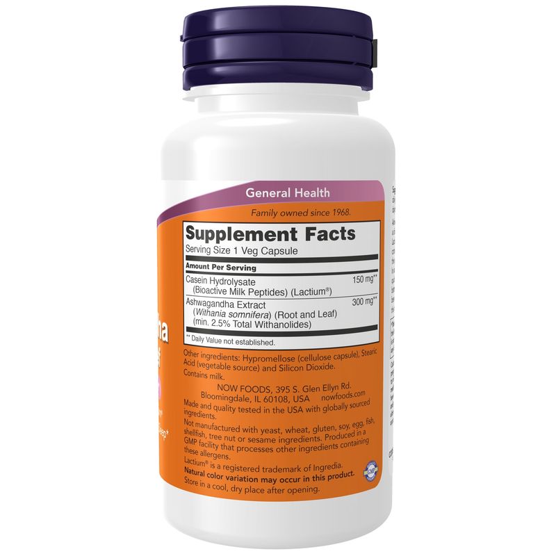 Now, Ashwagandha Stress Relief 60 Veg Capsules