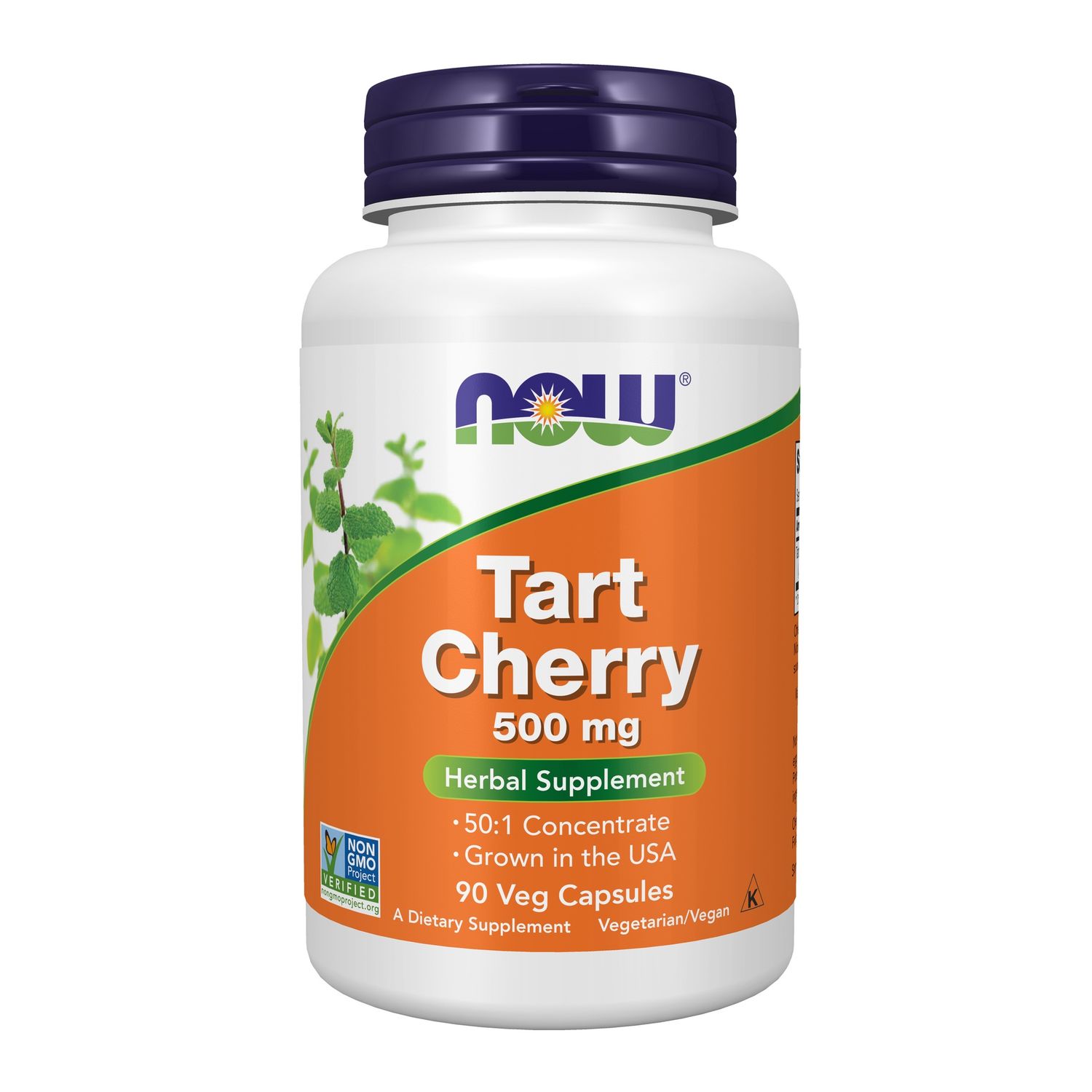 NOW, Tart Cherry, 500 mg, 90 Veg Caps NOW, Tart Cherry, 500 mg, 90 Veg Caps