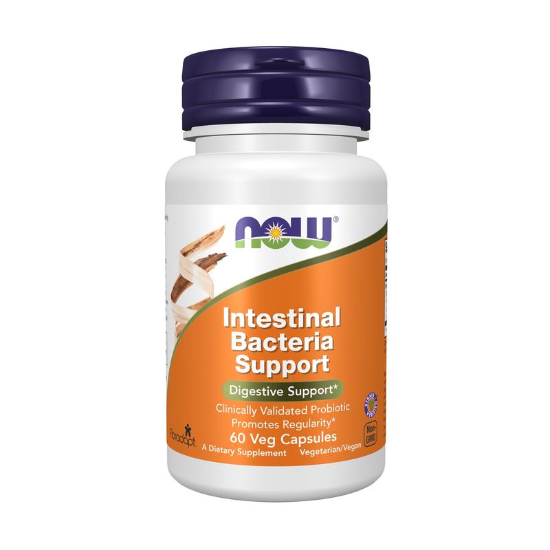NOW, Intestinal Bacteria Support Probiotic, 60 Veg Caps NOW, Intestinal Bacteria Support Probiotic, 60 Veg Caps