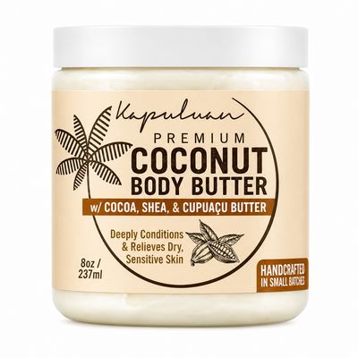 Kapuluan, Coconut Body Butter, 8 fl oz