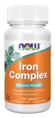 Now, Iron Complex 100 Tablets Now, Iron Complex 100 Tablets