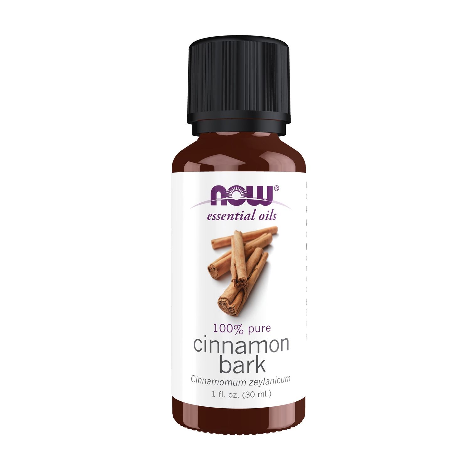 NOW Essential Oils, Cinnamon Bark Oil, Warming Aromatherapy Scent, Steam Distilled, Vegan, Child Resistant Cap, 1-Ounce NOW Essential Oils, Cinnamon Bark Oil, Warming Aromatherapy Scent, Steam Distilled, Vegan, Child Resistant Cap, 1-Ounce