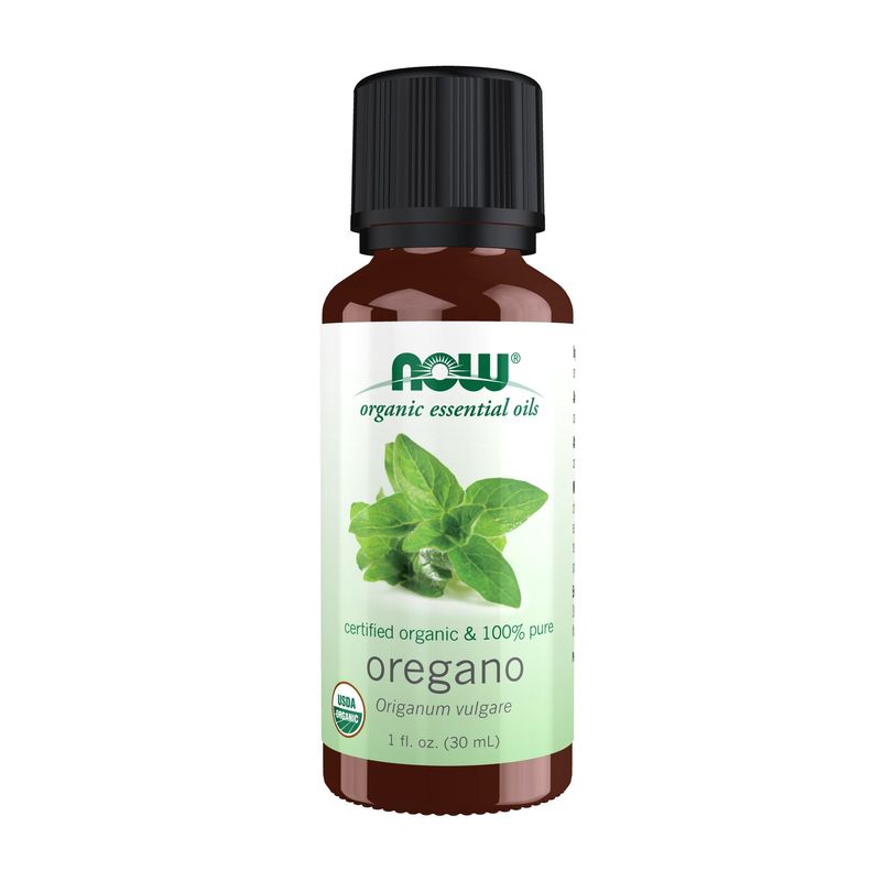 NOW Essential Oils, Organic Oregano Oil, Comforting Aromatherapy Scent, Steam Distilled, 100% Pure, Vegan, Child Resistant Cap, 1-Ounce NOW Essential Oils, Organic Oregano Oil, Comforting Aromatherapy Scent, Steam Distilled, 100% Pure, Vegan, Child Resistant Cap, 1-Ounce