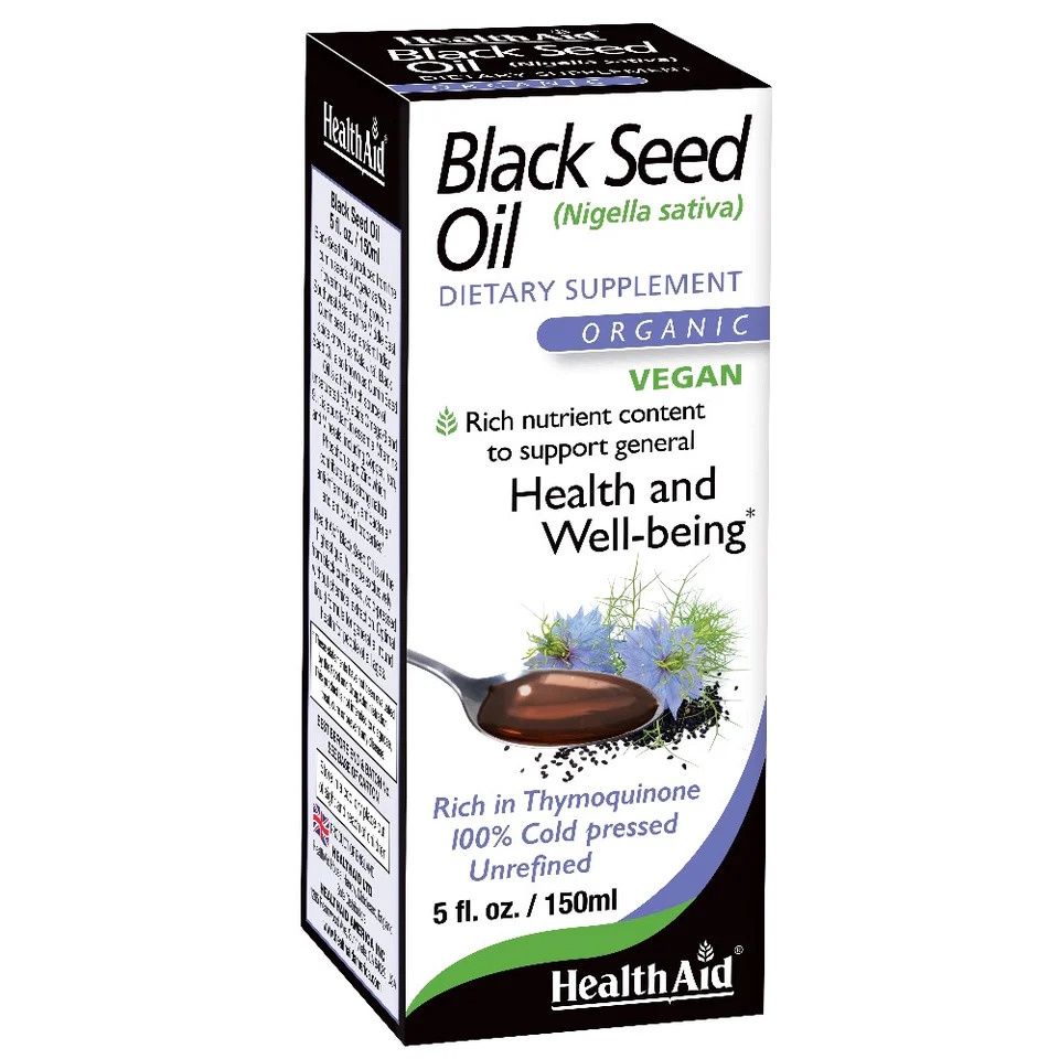 Health Aid, Black Seed Oil, 60 Vegan Caps