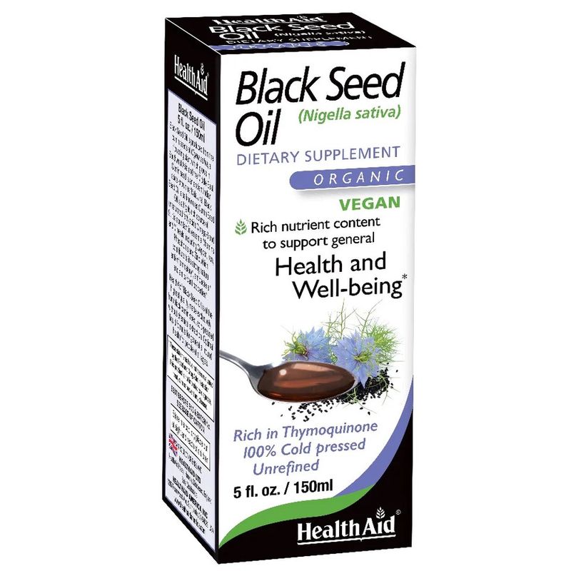Health Aid, Black Seed Oil, 60 Vegan Caps