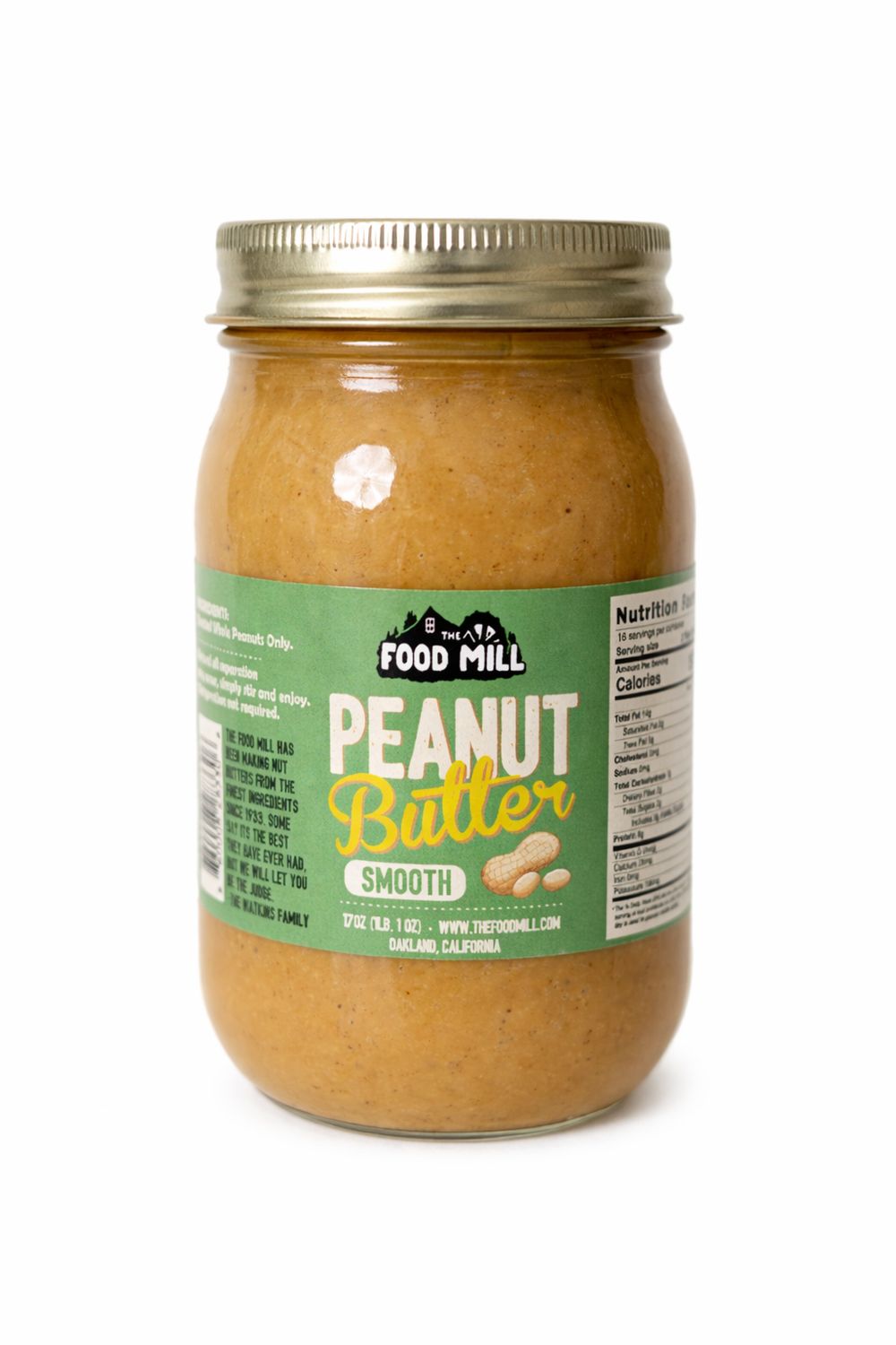 The Food Mill , Smooth Peanut Butter