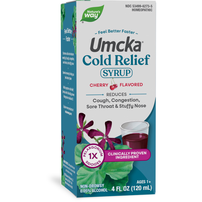 Nature's Way, Umcka ColdCare, Soothing Syrup, Cherry, 4 Oz Nature's Way, Umcka ColdCare, Soothing Syrup, Cherry, 4 Oz