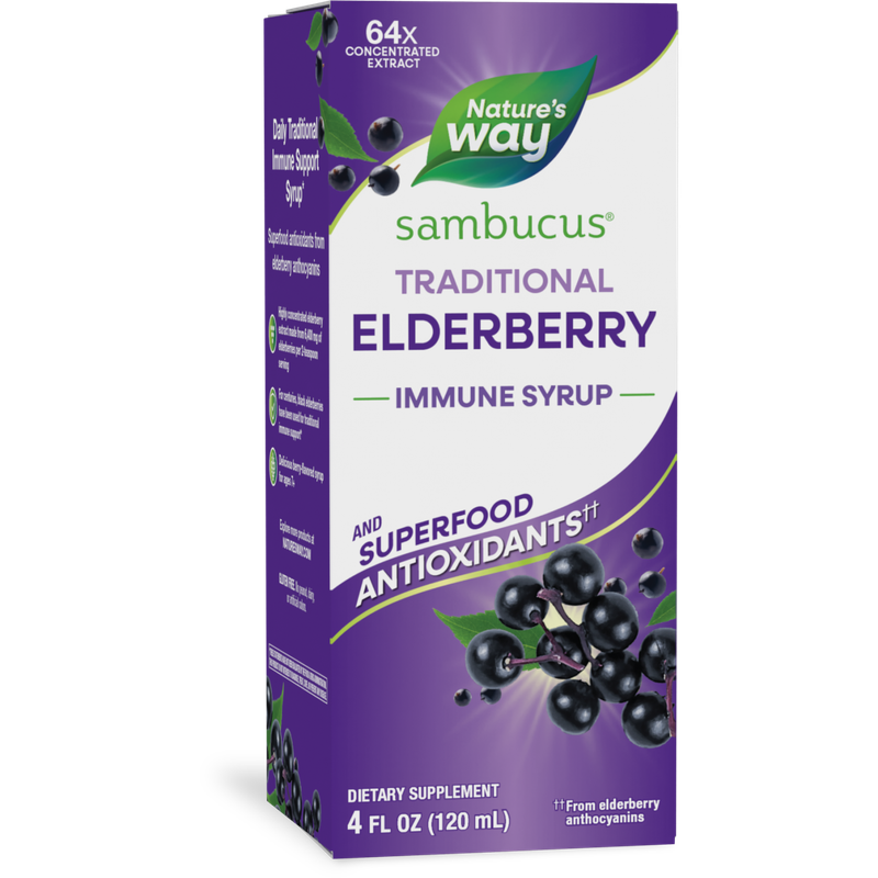 Nature's Way, Sambucus Immune Syrup – 4 fl oz Nature's Way, Sambucus Immune Syrup – 4 fl oz