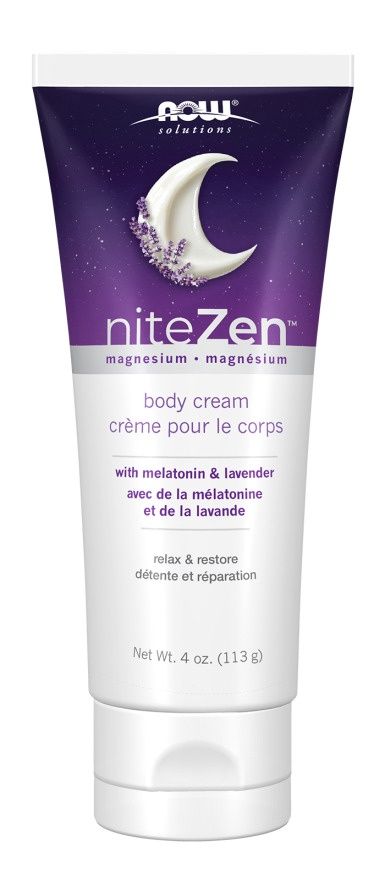NOW, NiteZen Magnesium Body Cream, 4 oz. NOW, NiteZen Magnesium Body Cream, 4 oz.