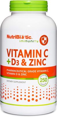 Nutribiotic , Vitamin C + D3 & Zinc