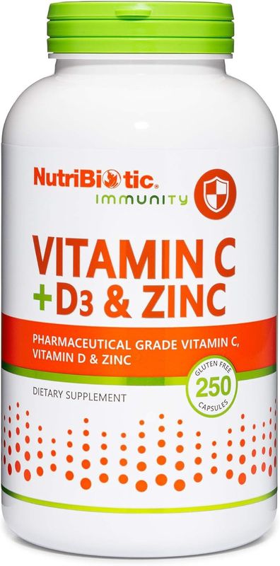 Nutribiotic , Vitamin C + D3 & Zinc