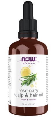 NOW, Rosemary Scalp & Hair Oil,2 fl oz