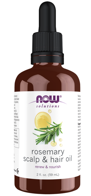 NOW, Rosemary Scalp & Hair Oil,2 fl oz