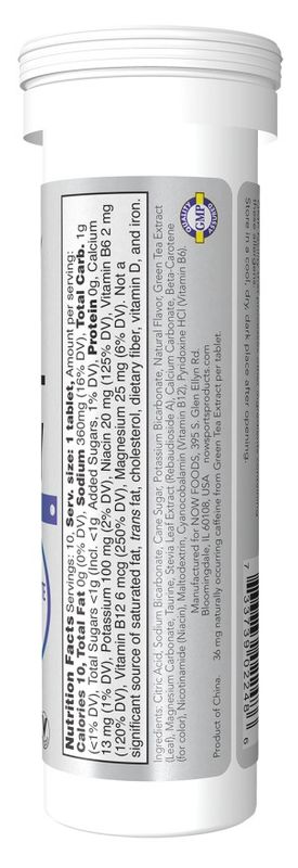 NOW Sports, Effer-Hydrate (Tropical Punch), 10 Tabs, 1.8 oz.