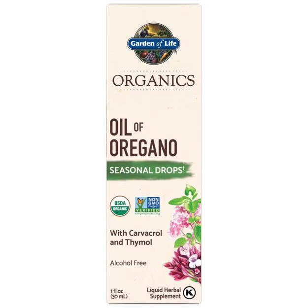 Garden Of Life, Organic Oil Of Oregano 1fl oz