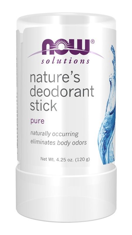 NOW, Nature's Deodorant Stick, 4.25 oz.