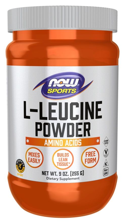 NOW, L-Leucine Powder, 9 oz. NOW, L-Leucine Powder, 9 oz.