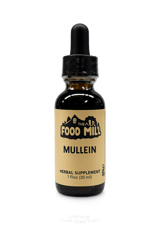 The Food Mill, Mullein Liquid Extract 1oz