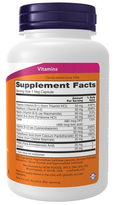 Now Supplements , Vitamin B-50 Mg