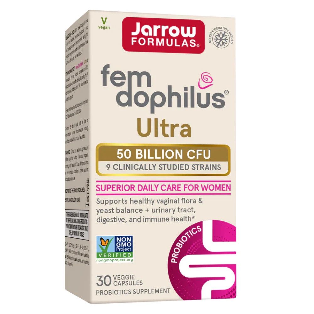 Jarrow, Fem Dophilus Ultra, 50 Billion CFU, 30 Veg Caps
