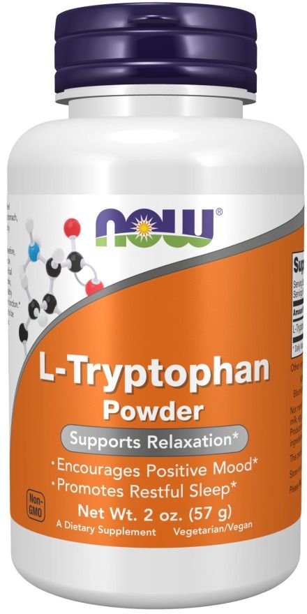 Now, L-Tryptophan Powder 2oz