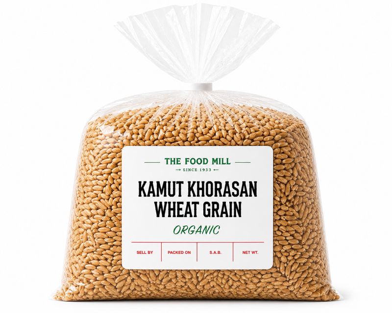 Kamut Khorasan Wheat Grain Organic (Sold In Bulk)
