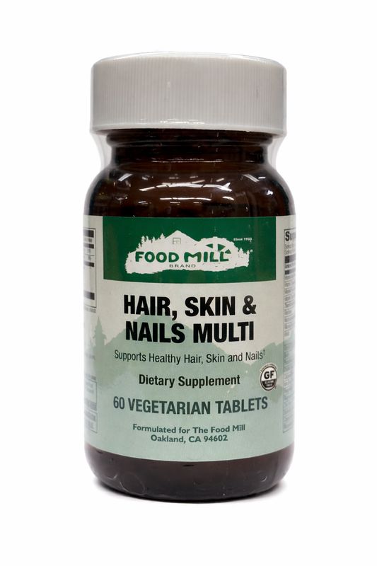 The Food Mill, Hair Skin & Nails Multi 60 Veg Tabs