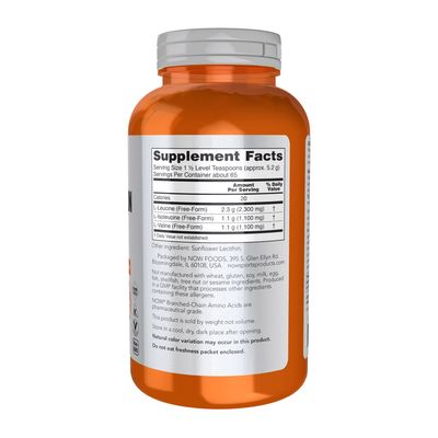 NOW Sports, Branched-Chain Amino Acid Powder, 12 oz