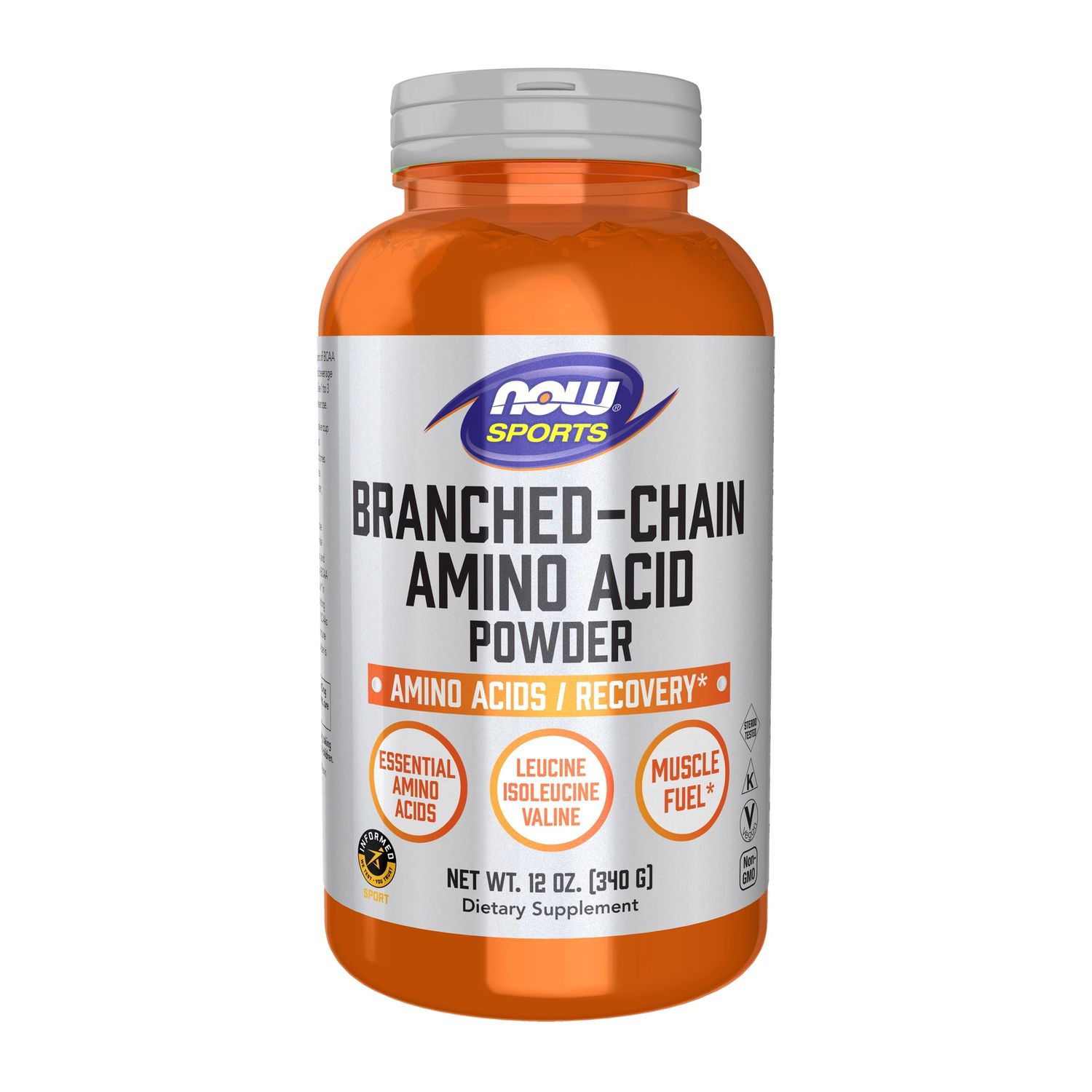 NOW Sports, Branched-Chain Amino Acid Powder, 12 oz NOW Sports, Branched-Chain Amino Acid Powder, 12 oz
