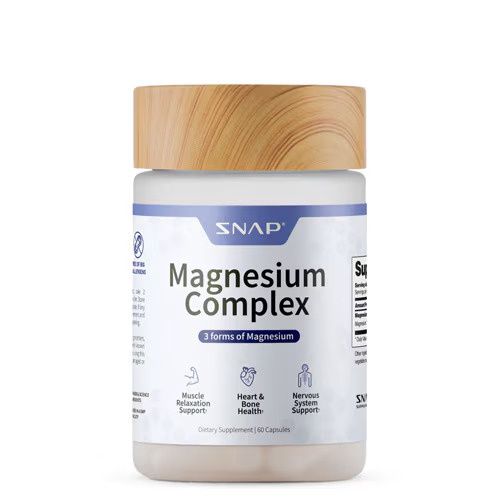 Snap Supplements, Magnesium Complex, 60 Vegan Caps
