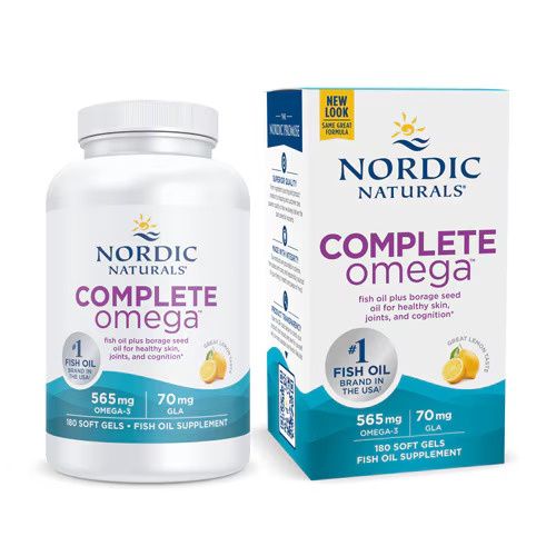 Nordic Naturals, Complete Omega Lemon 180 Soft Gels Nordic Naturals, Complete Omega Lemon 180 Soft Gels