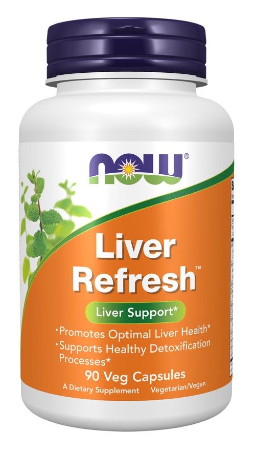 Now, Liver Refresh 90 Veg Capsules