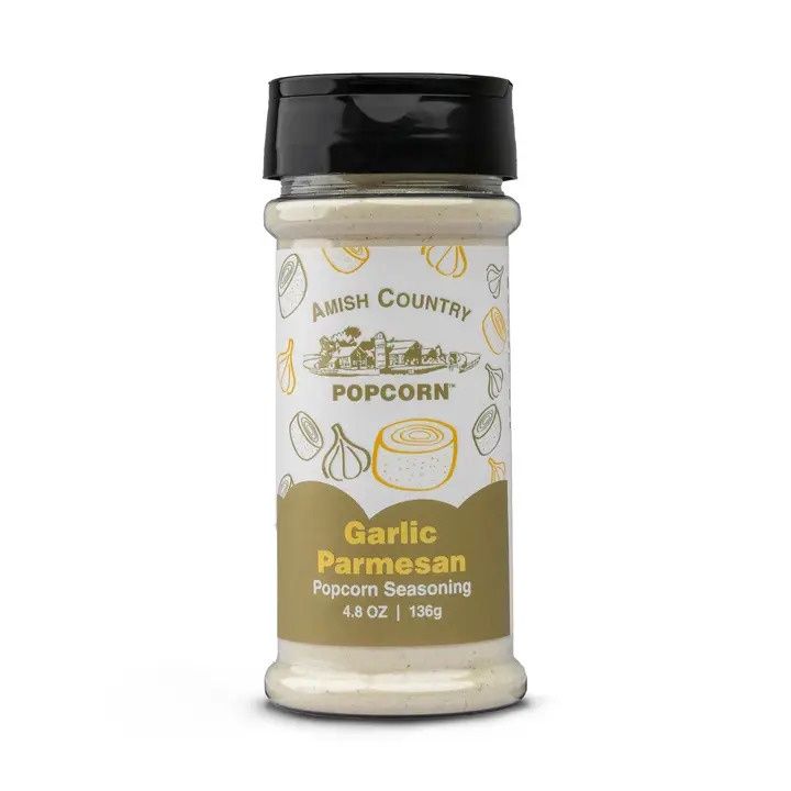 Amish Country, Garlic Parmesan Popcorn Seasoning
