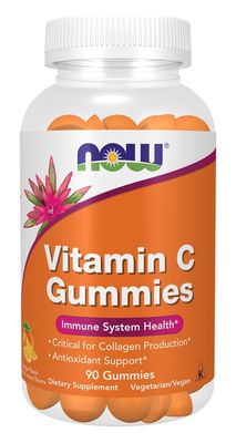 NOW, Vitamin C Gummies, 90 Count NOW, Vitamin C Gummies, 90 Count