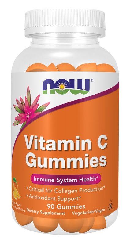 NOW, Vitamin C Gummies, 90 Count