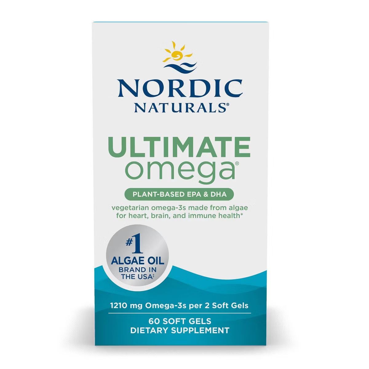 Nordic Naturals, Ultimate Omega Plant Algae, 60 Soft Gels Nordic Naturals, Ultimate Omega Plant Algae, 60 Soft Gels