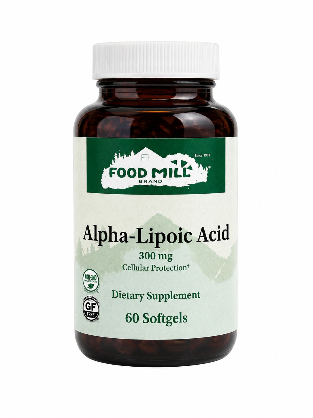 The Food Mill, Alpha Lipoic Acid, 300mg, 60 Soft Gels The Food Mill, Alpha Lipoic Acid, 300mg, 60 Soft Gels
