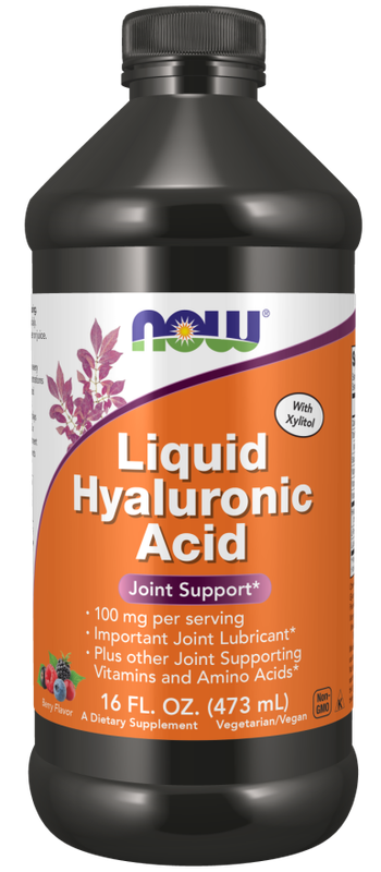 NOW, Liquid Hyaluronic Acid, 100 mg, 16 fl. oz.