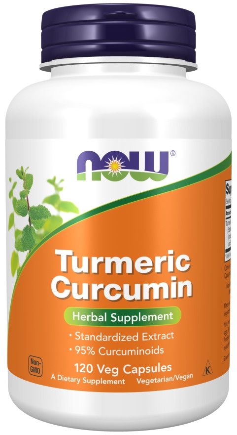 NOW, Turmeric Curcumin, 60 Veg Caps NOW, Turmeric Curcumin, 60 Veg Caps