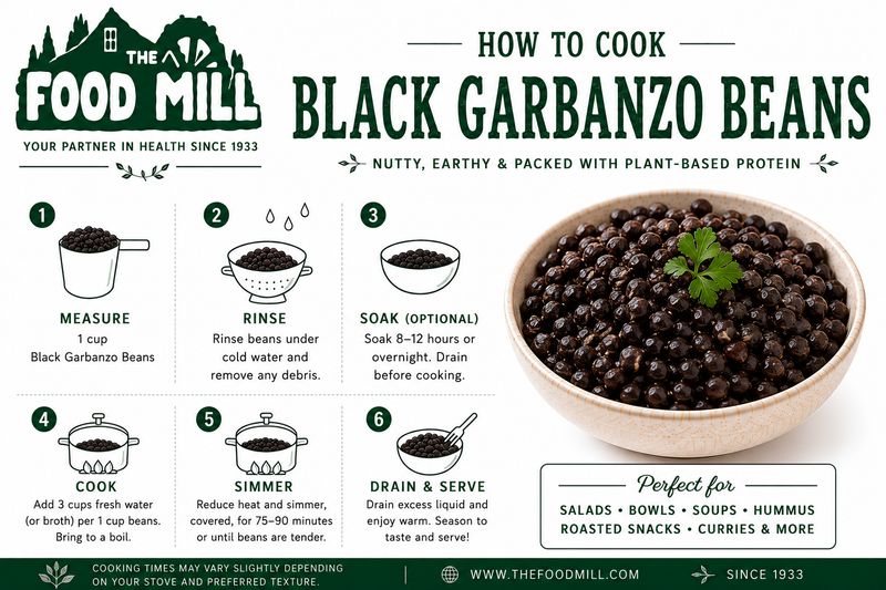 Black Garbanzo Beans Organic (Sold In Bulk)